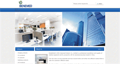 Desktop Screenshot of bene-med.com